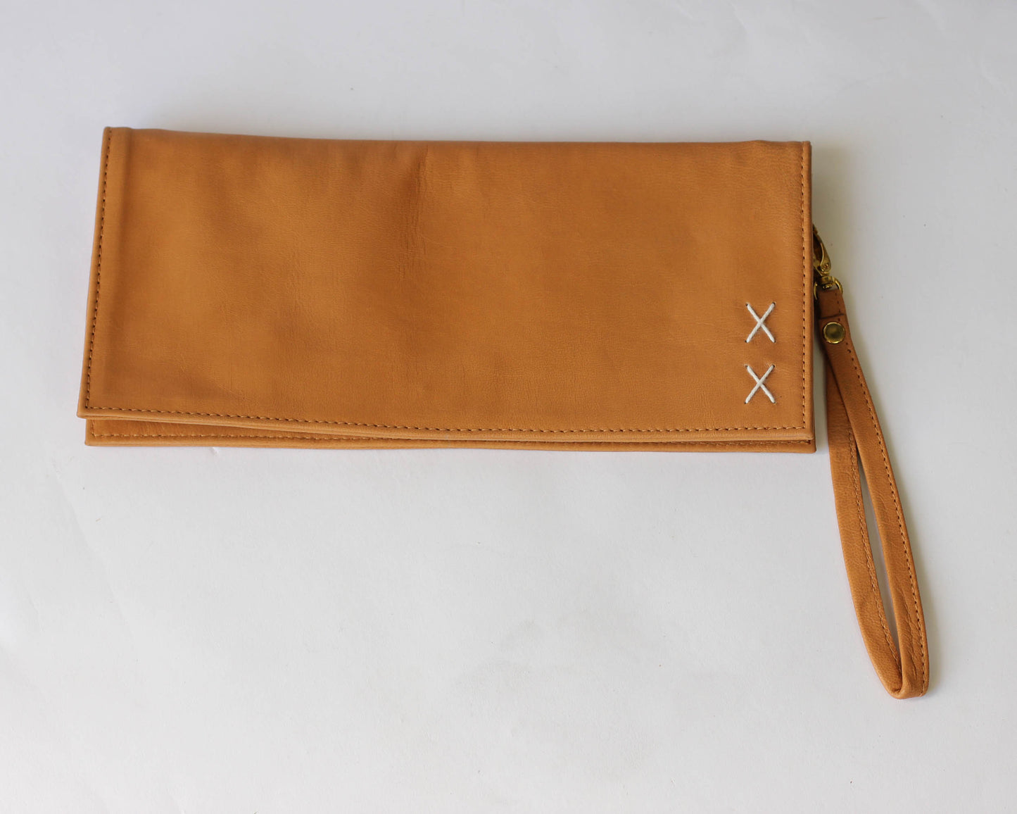 XX | Long Foldover Leather Wallet | Various colors