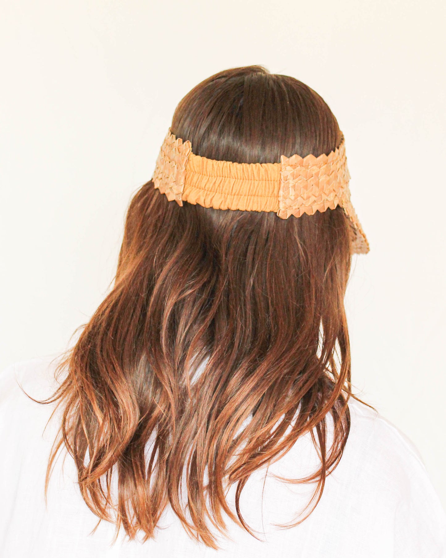 Woven Straw Visor