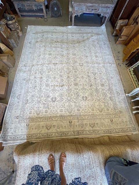#22 Vintage Turkish Rug 14.3 x 11