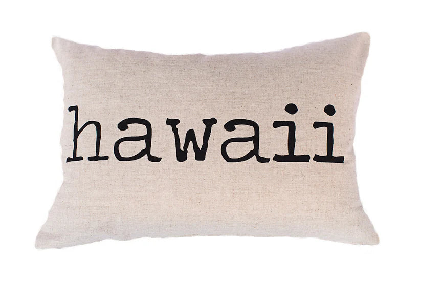 Rectangle Screenprint Aloha | Hawaii Pillow Cover