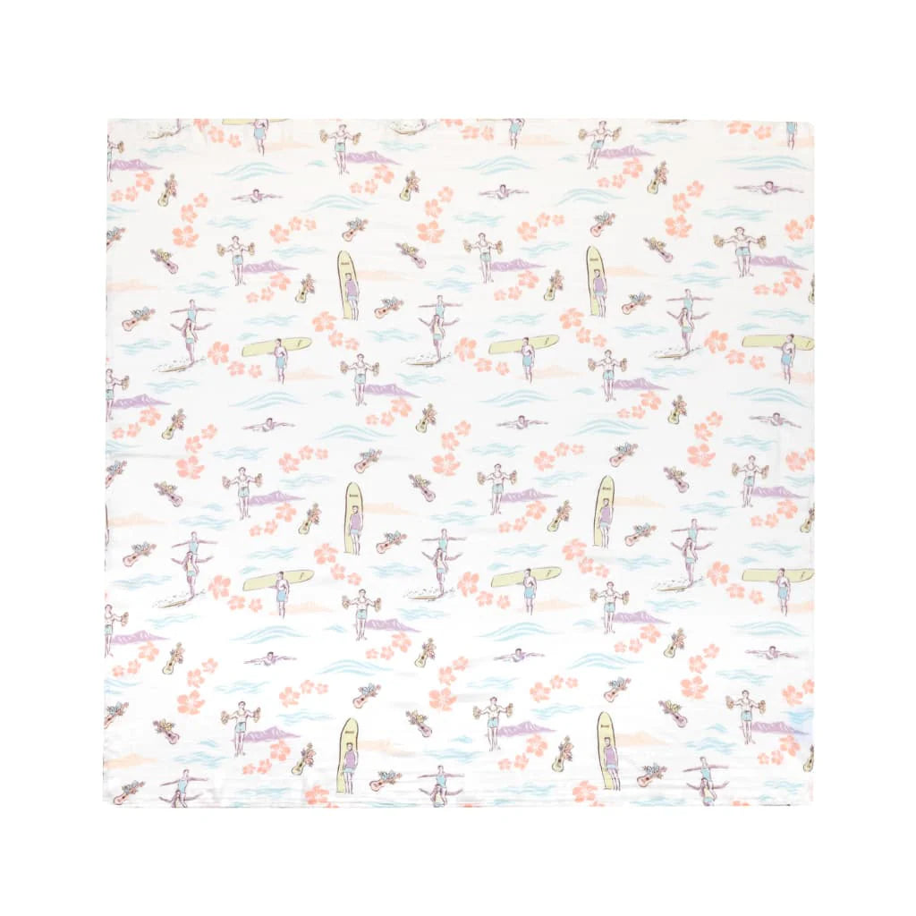 Coco Moon Quilt Blanket-47"x47"