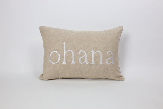 Maka Sea Ohana / Family Square Small  12 x 18 Pillow