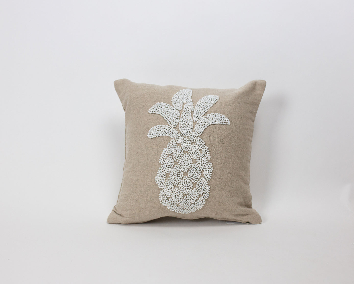 Maka Sea Beaded Small Square Pillow | Ocean and Beach Designs