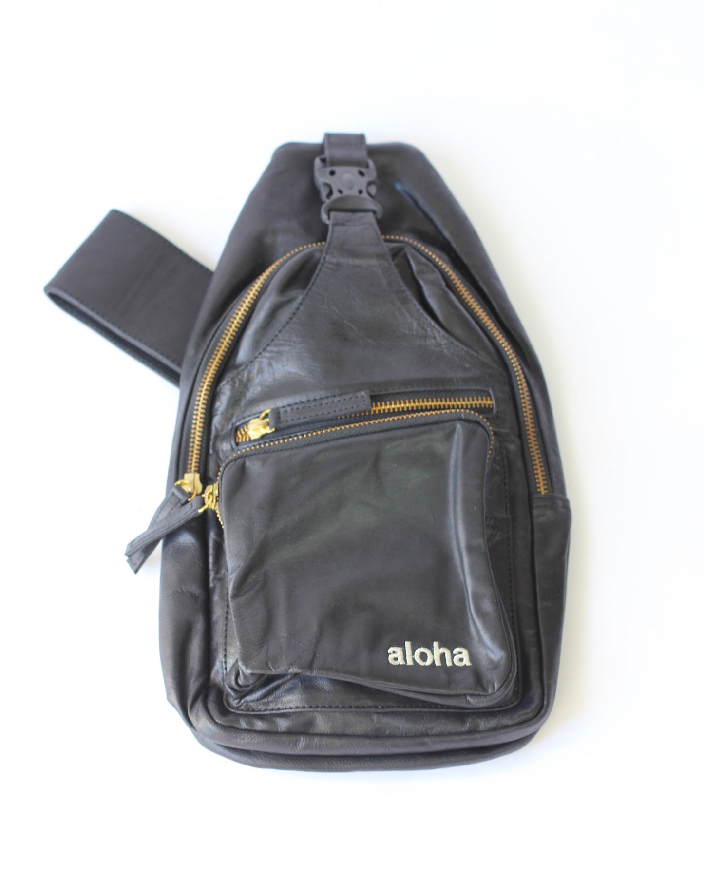 Mahina | Leather Sling Backpack | Assorted colors