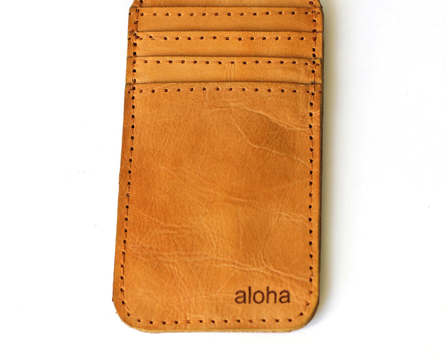 Kaleka | Leather Double-Sided Card Wallet | Three Colors