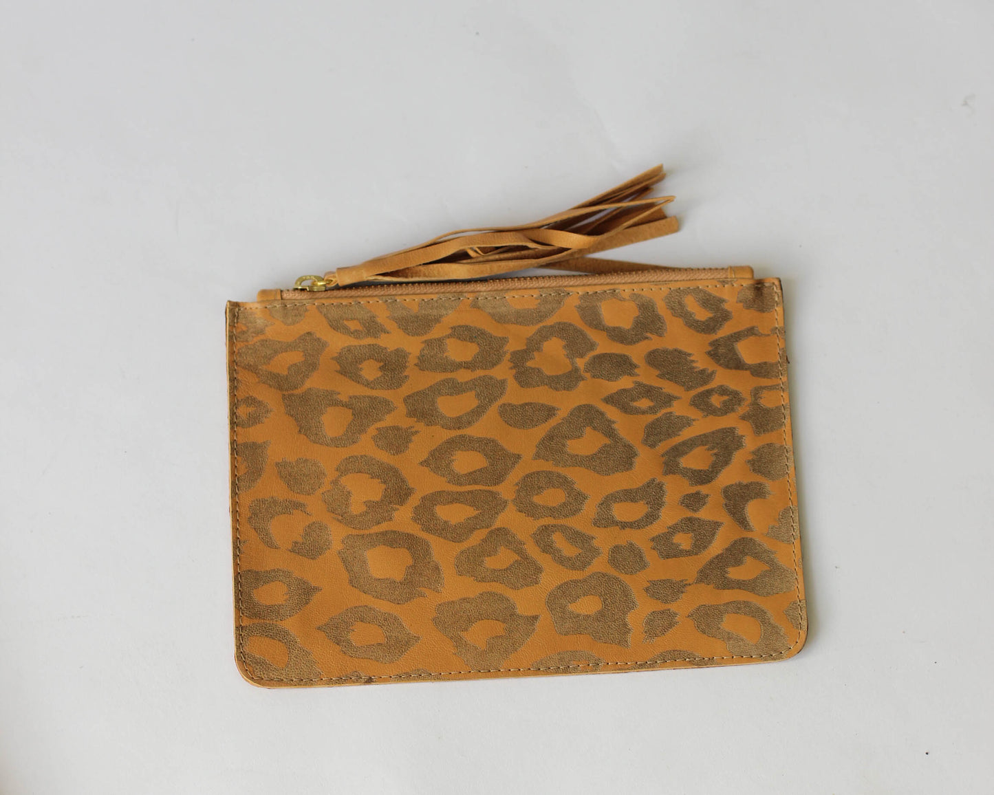 Mimi Wild | Leather mini-pouch | Cheetah print in assorted colors