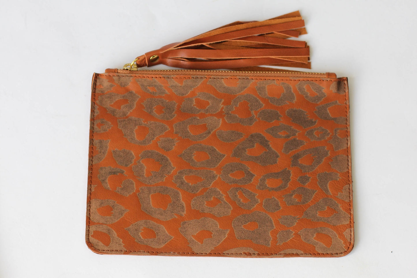 Mimi Wild | Leather mini-pouch | Cheetah print in assorted colors