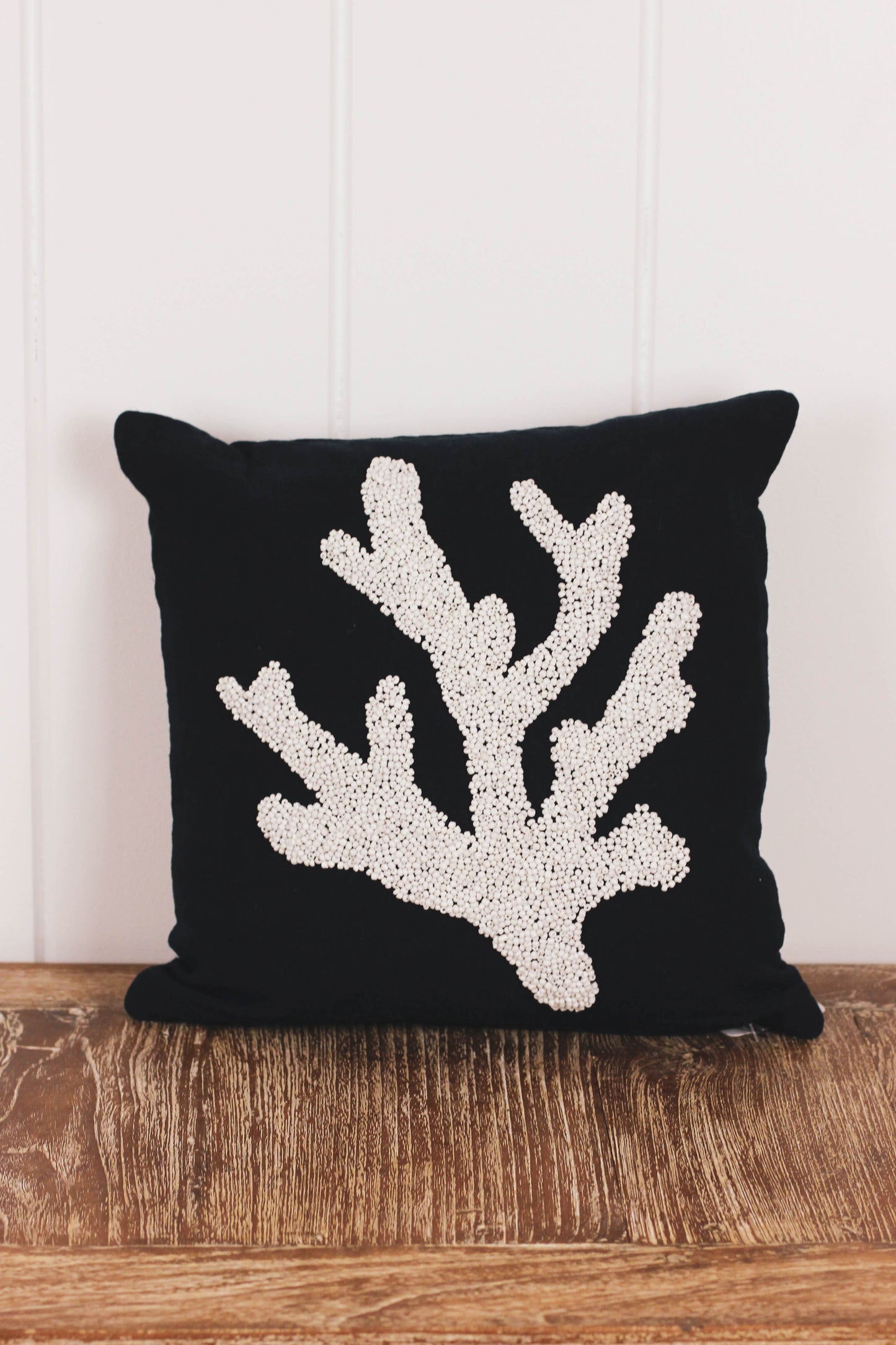 Maka Sea Beaded Pillow | Ocean and Beach Designs