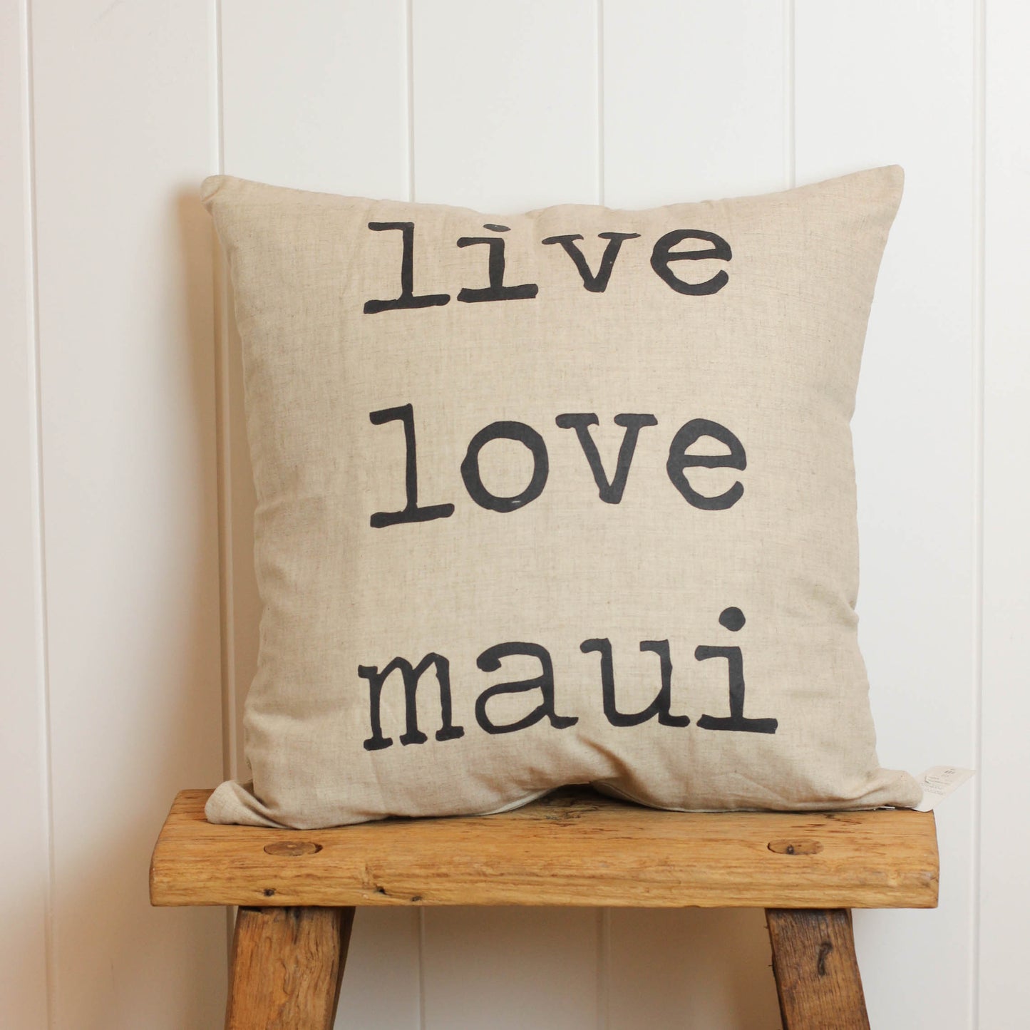 Live, Love,  Maui | Square Pillow Cover