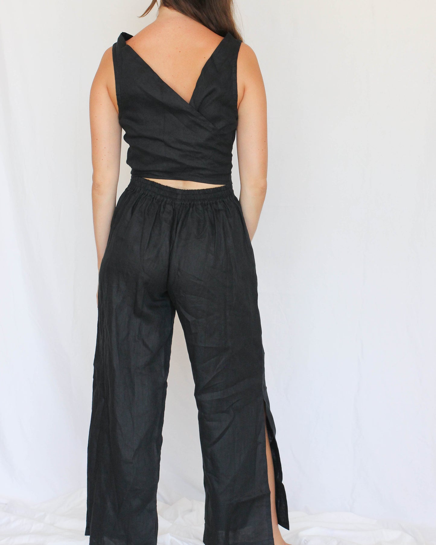 Bu Tiki Mele Linen Jumpsuit | Three Colors