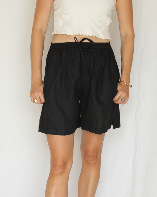 Linen Camp Shorts