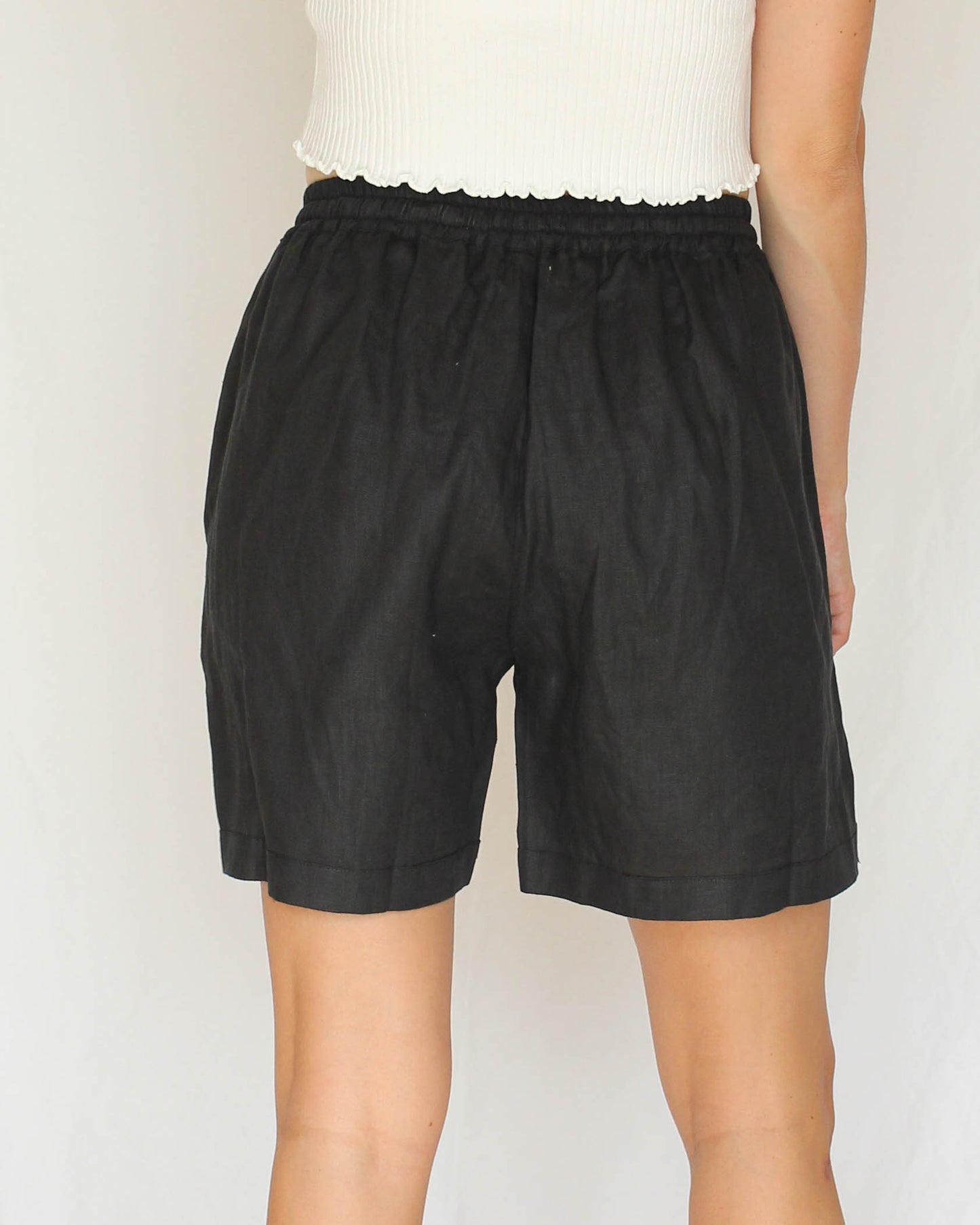 Bu Tiki Linen Camp Shorts | Three colors