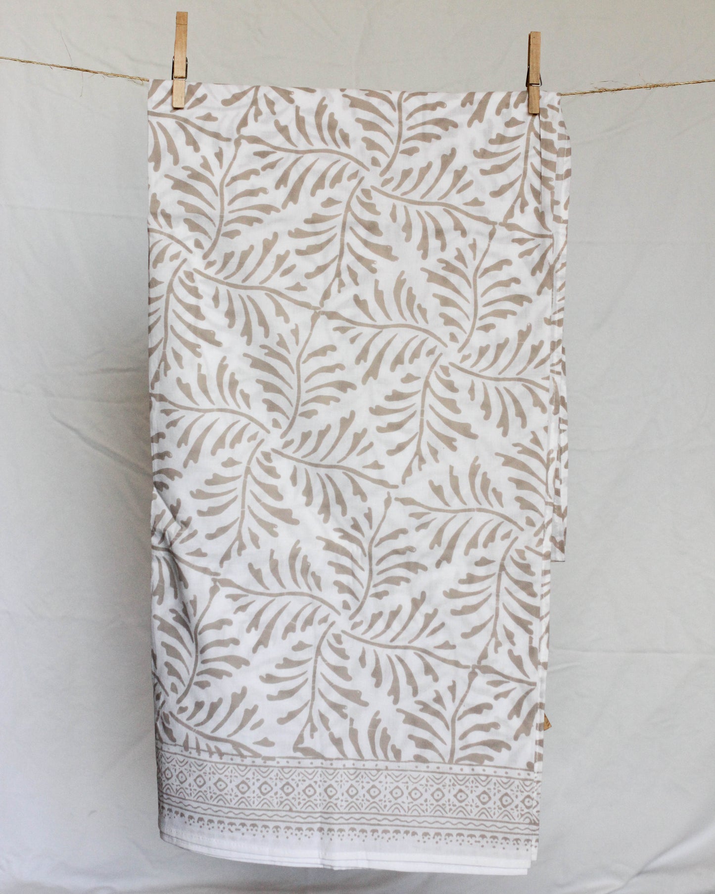 Bu Tiki Cotton Tablecloth  | Lawai Pattern