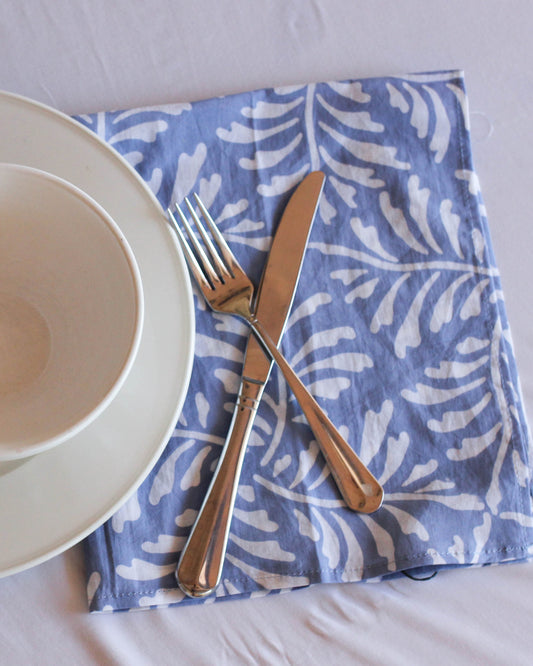 bu tiki Cotton Napkins (set of 4) | Lawai Pattern