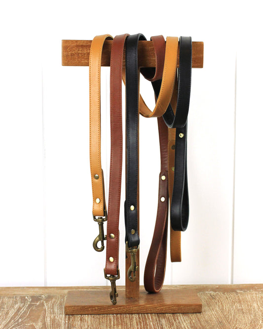 Ilio Leash | Leather Dog Leash with Loop