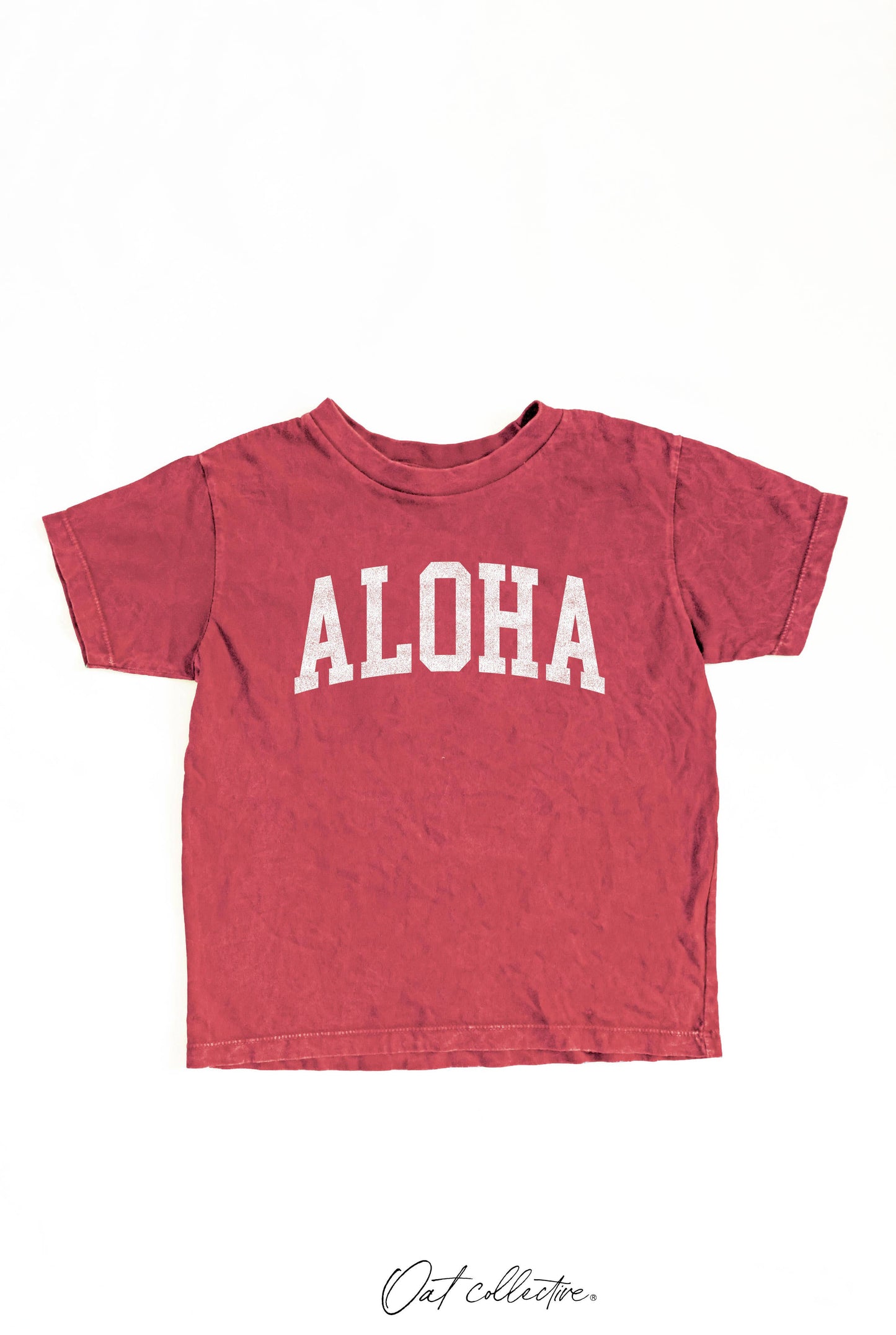 ALOHA Toddler Washed Graphic Top