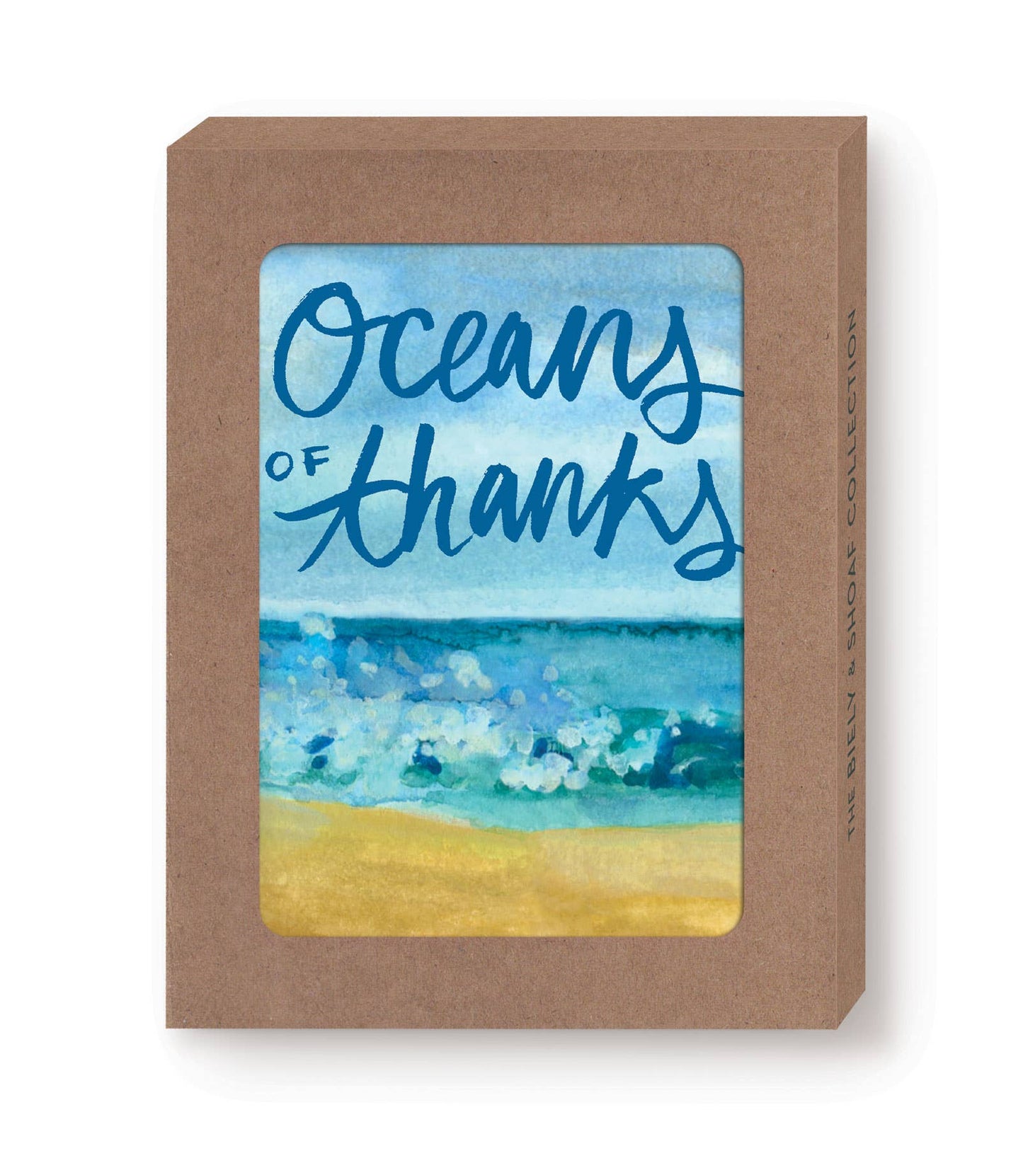 Oceans Of Thanks Boxed Notecard - Set of 10