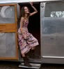 Trina Ankle Dress | Silva Print