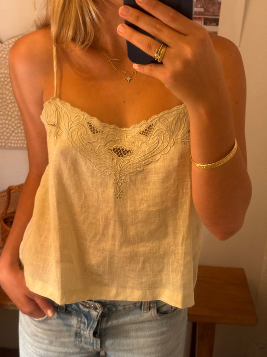 Renew Embroidered Tank