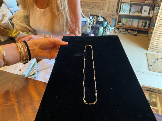 GF Petite Pearl Necklace