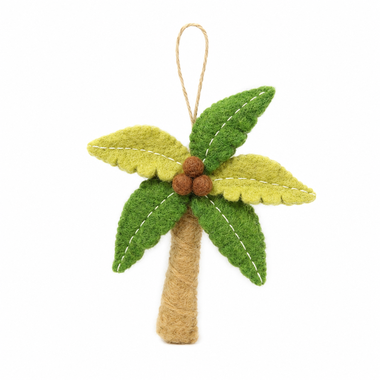 Felt Ornament - 2026 Palm Tree