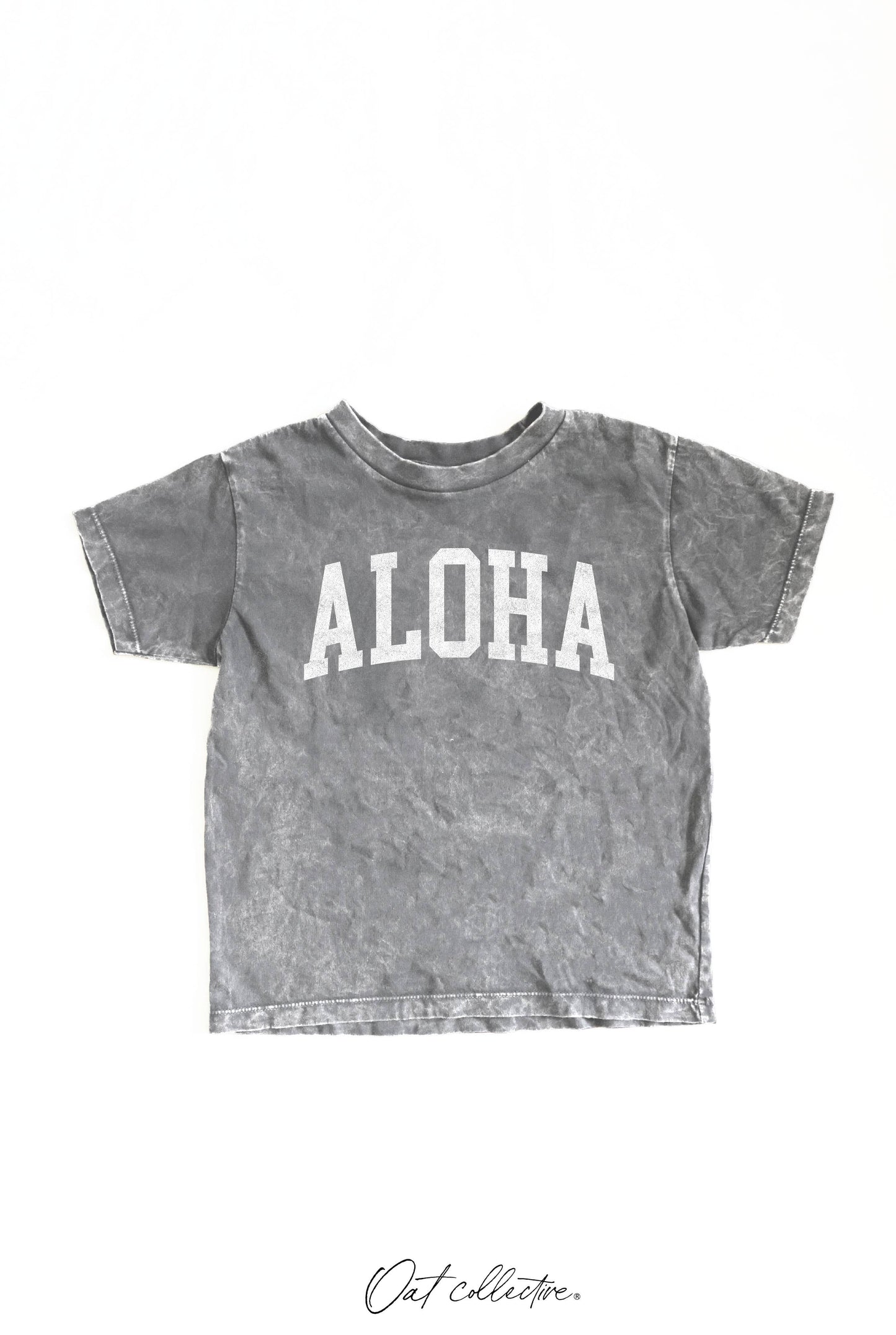 ALOHA Toddler Washed Graphic Top