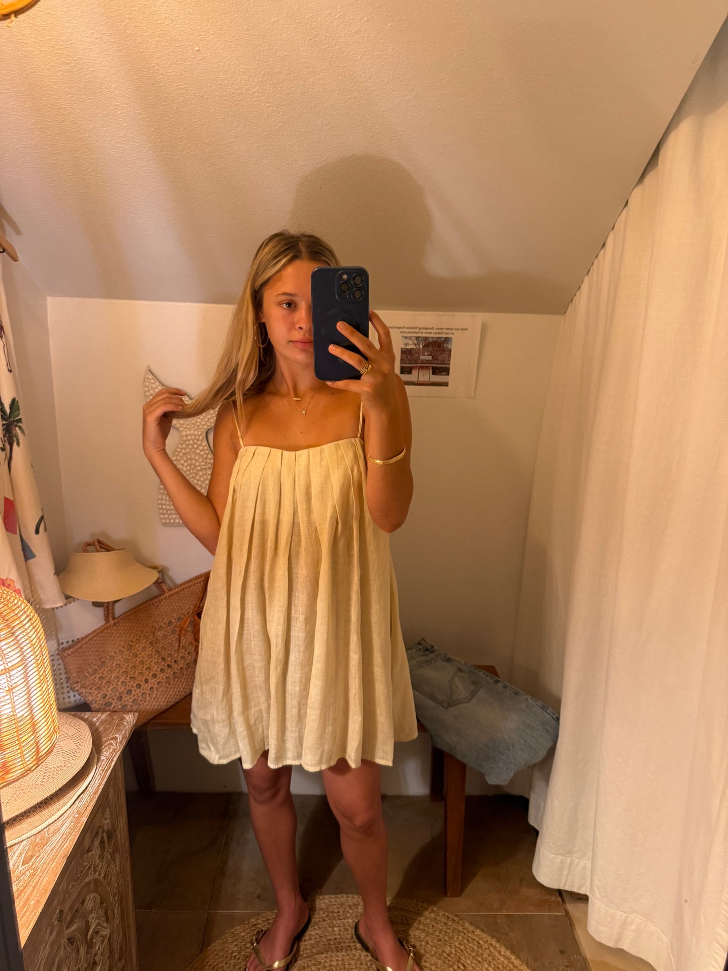 Lani Ivory Mini Dress