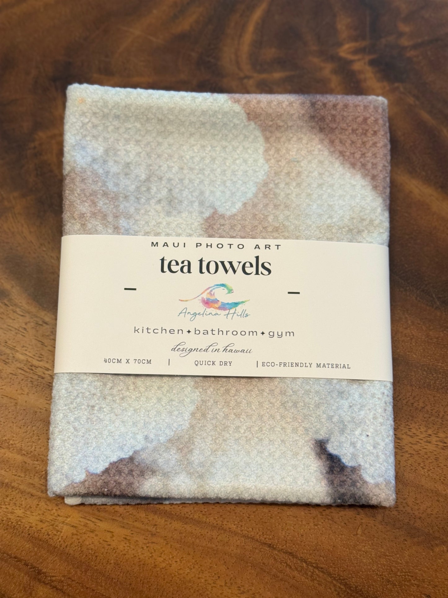 Island | Ocean Double Sided Tea Towel
