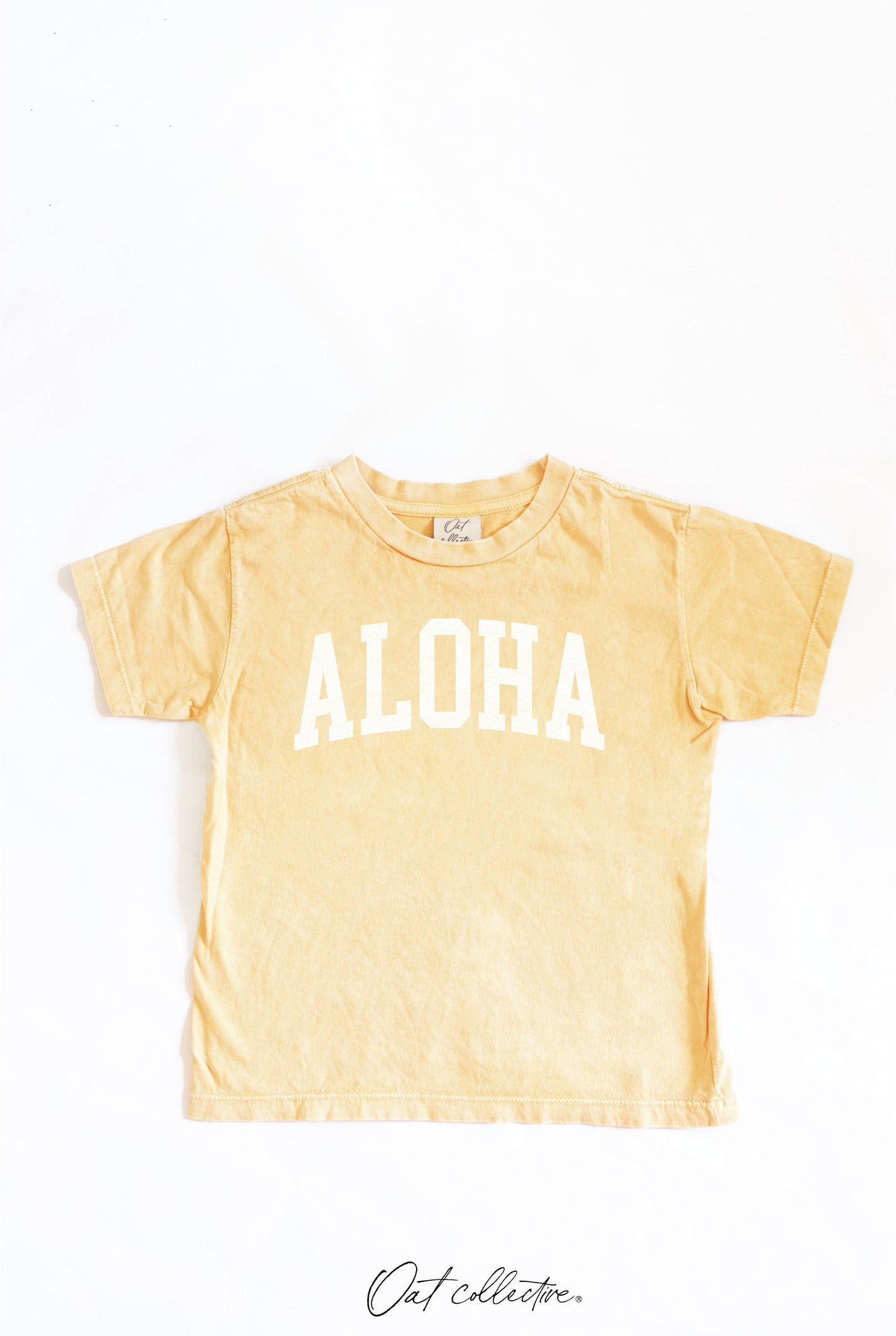 ALOHA Toddler Washed Graphic Top