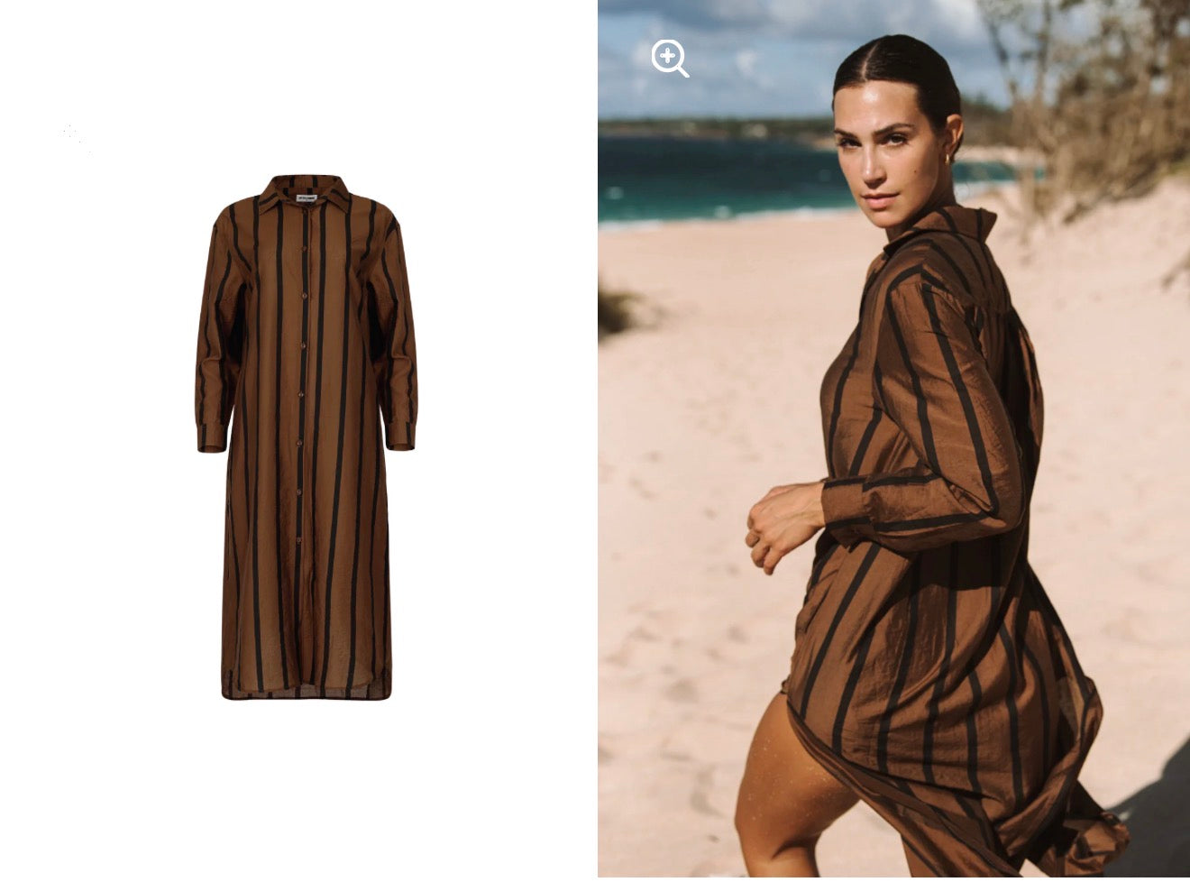 Raya Coco Stripe Dress | Cover Up