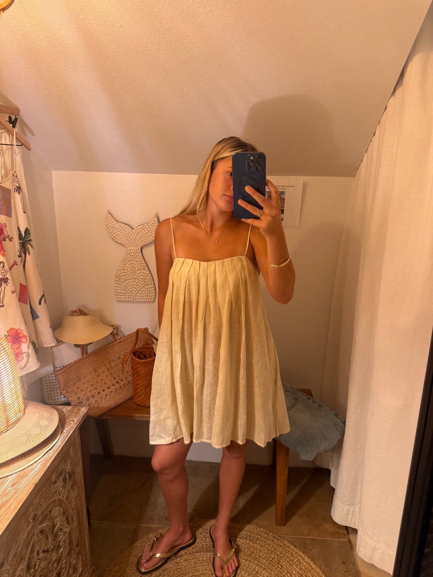 Lani Ivory Mini Dress