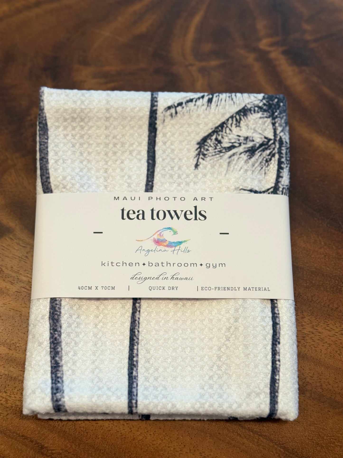 Island | Ocean Double Sided Tea Towel