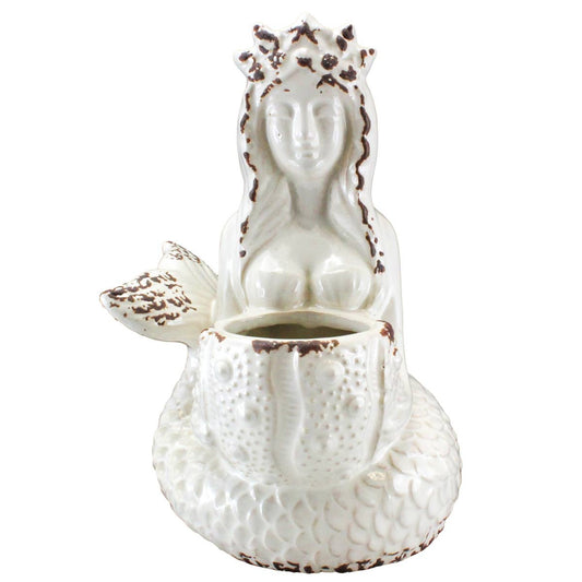Goddess Mermaid & Urchin Planter VDC48