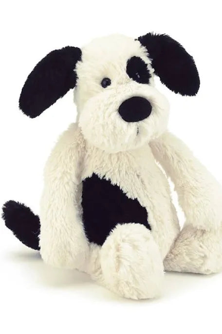 Bashful Black & Cream Puppy