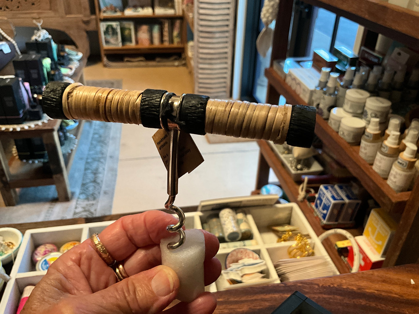 ARENDAL RATTAN CORKSCREW