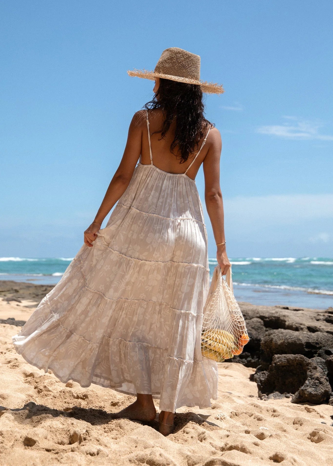 Charlie Midi Tiered Dress | Long