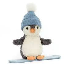 Peanut Penguin Snowboarding Small