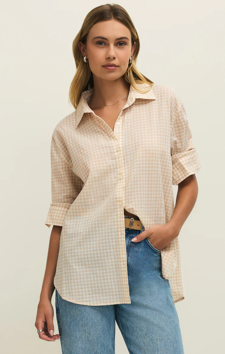 Seaport Button Up (Checkered)