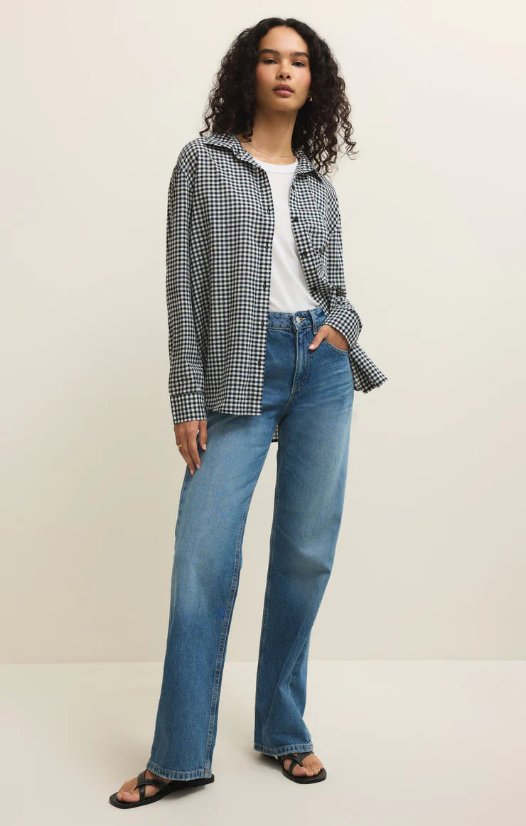 Seaport Button Up (Checkered)