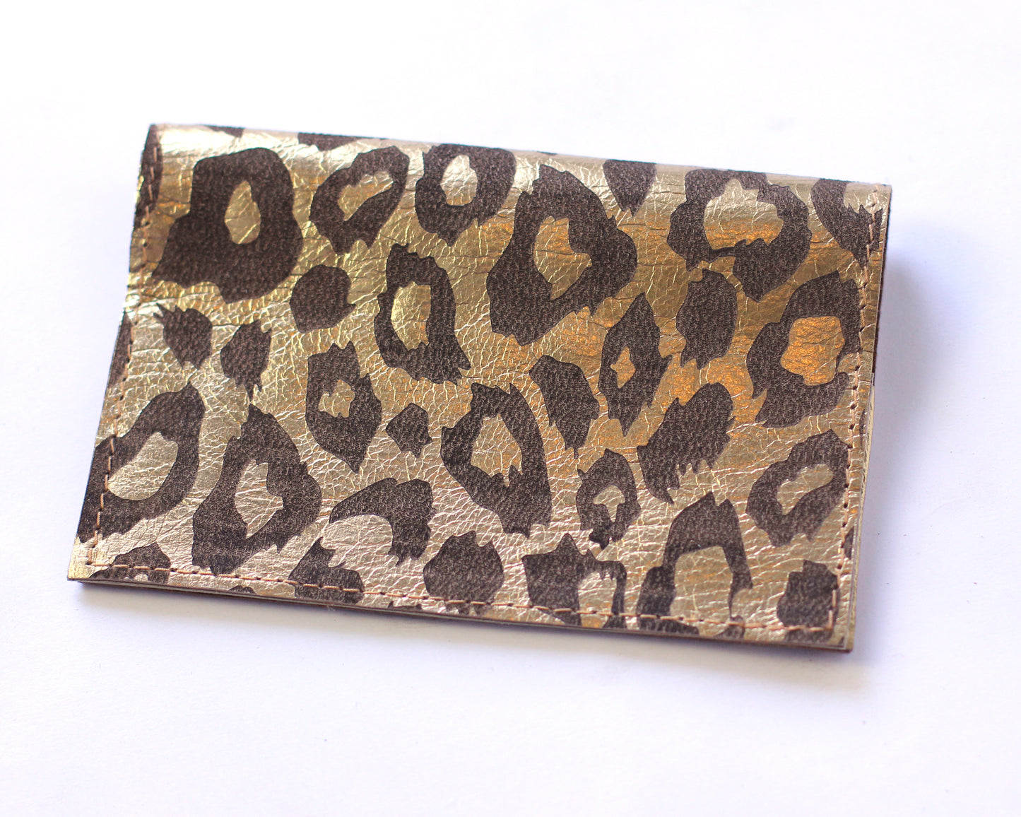 Leather Passport Holder | Cheetah print | Assorted colors