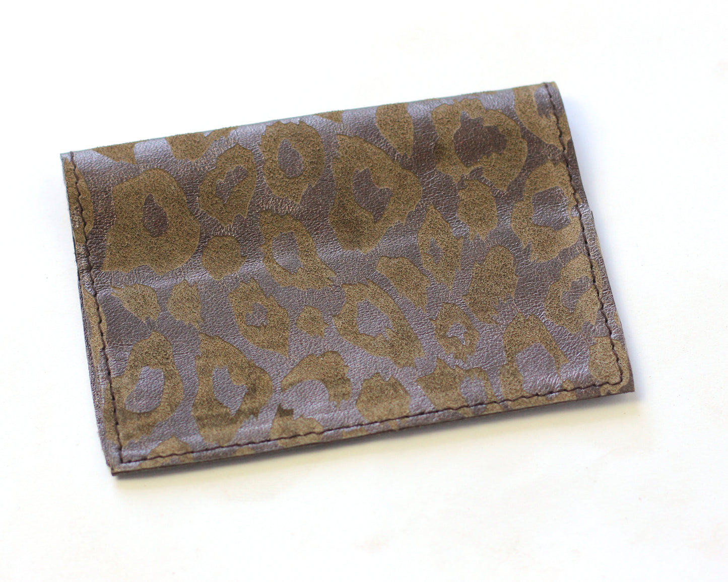 Leather Passport Holder | Cheetah print | Assorted colors