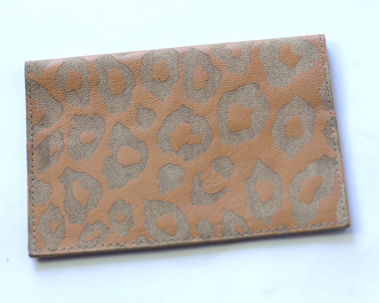 Leather Passport Holder | Cheetah print | Assorted colors