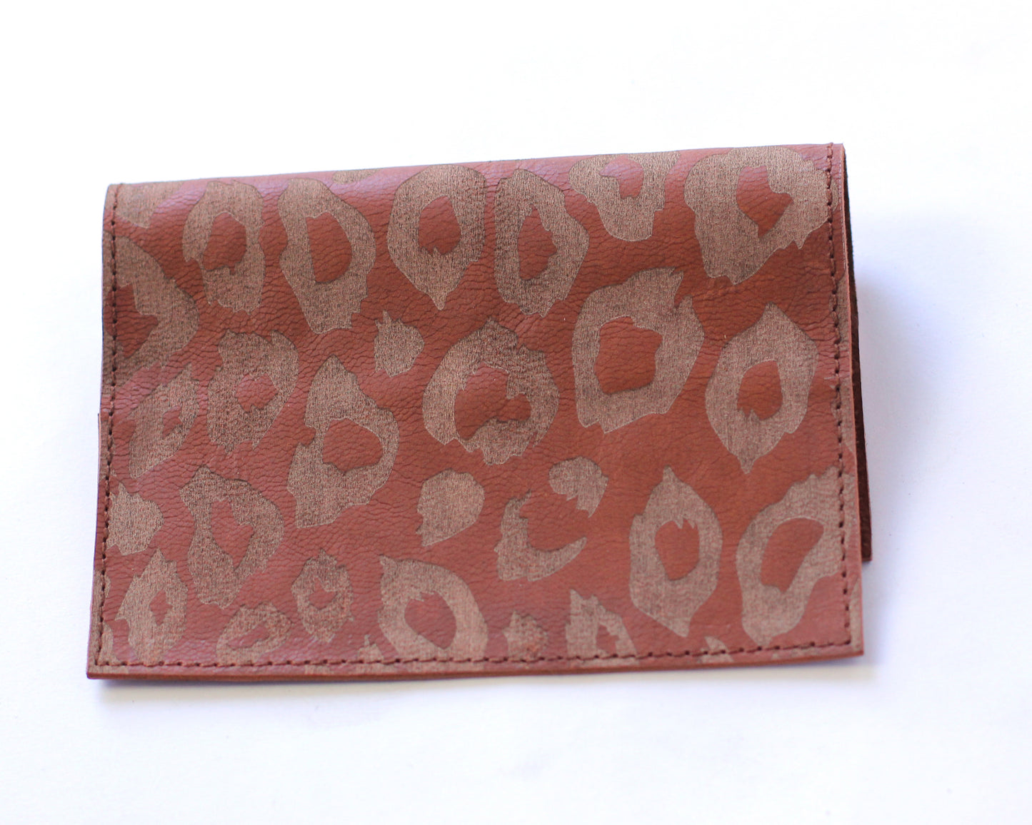 Leather Passport Holder | Cheetah print | Assorted colors