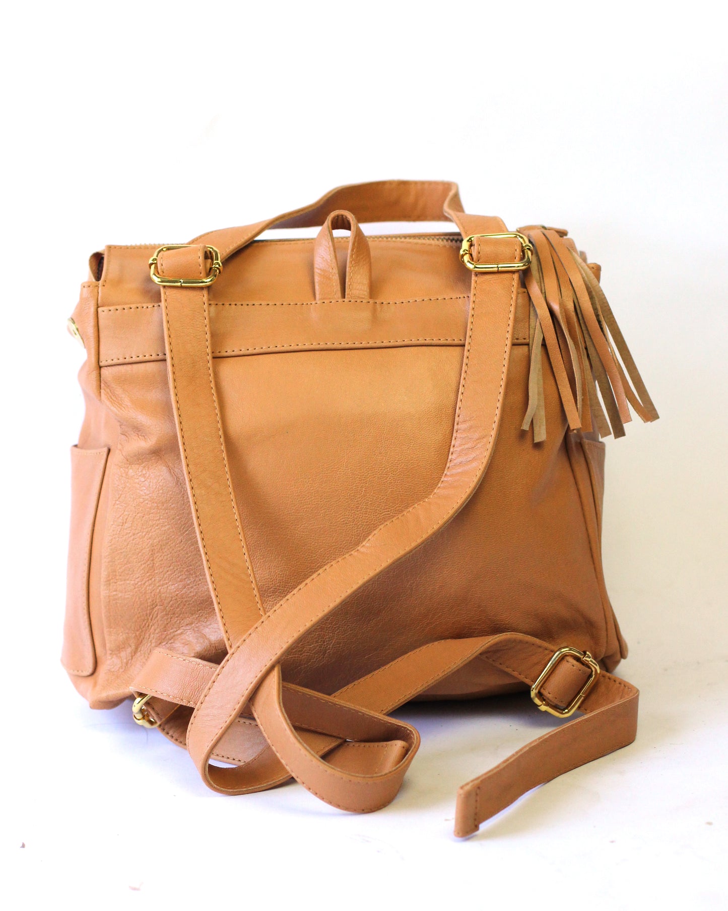 Kalea | Leather Backpack | Assorted colors