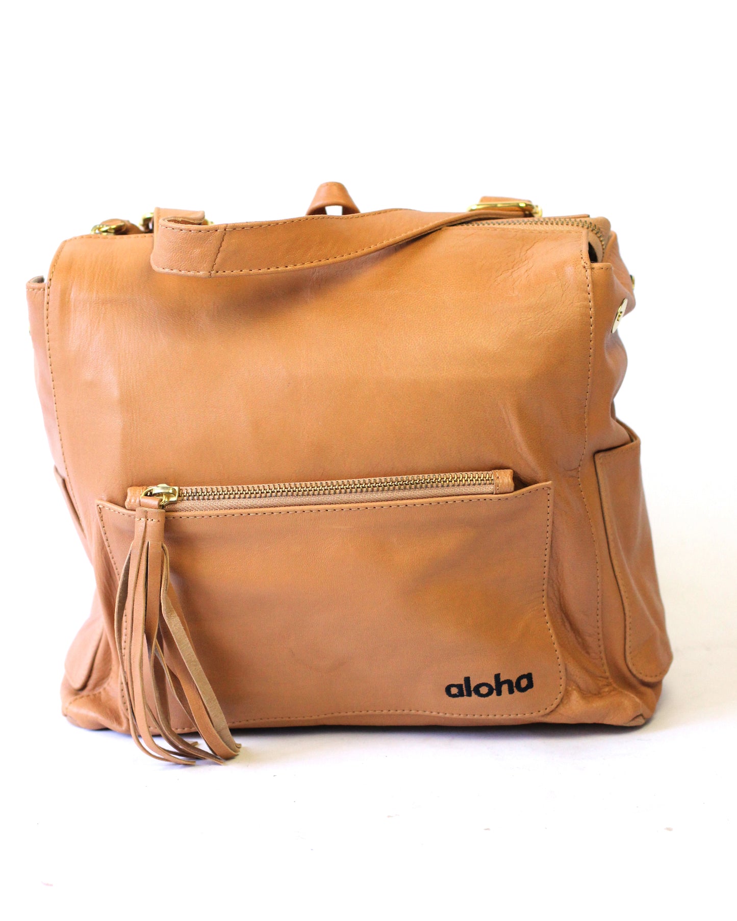 Kalea | Leather Backpack | Assorted colors