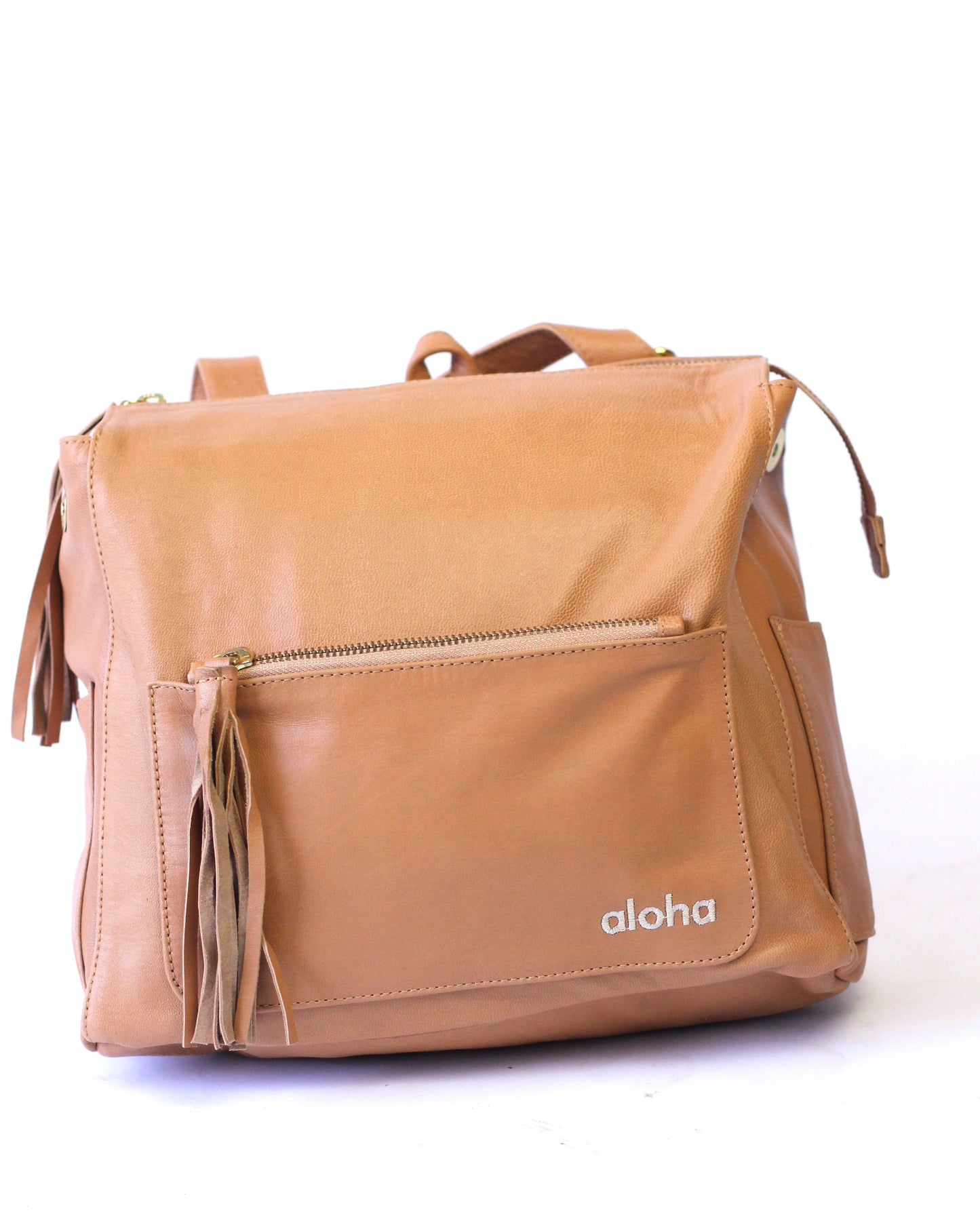 Kalea | Leather Backpack | Assorted colors