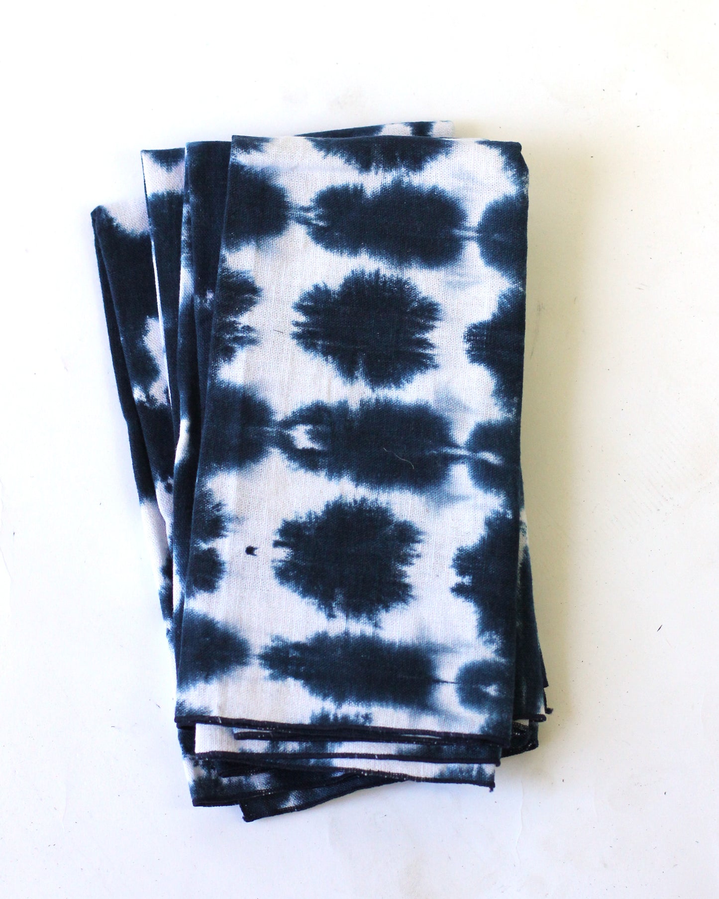 Maka Sea Shibori Napkin Set (4) | Assorted patterns and colors