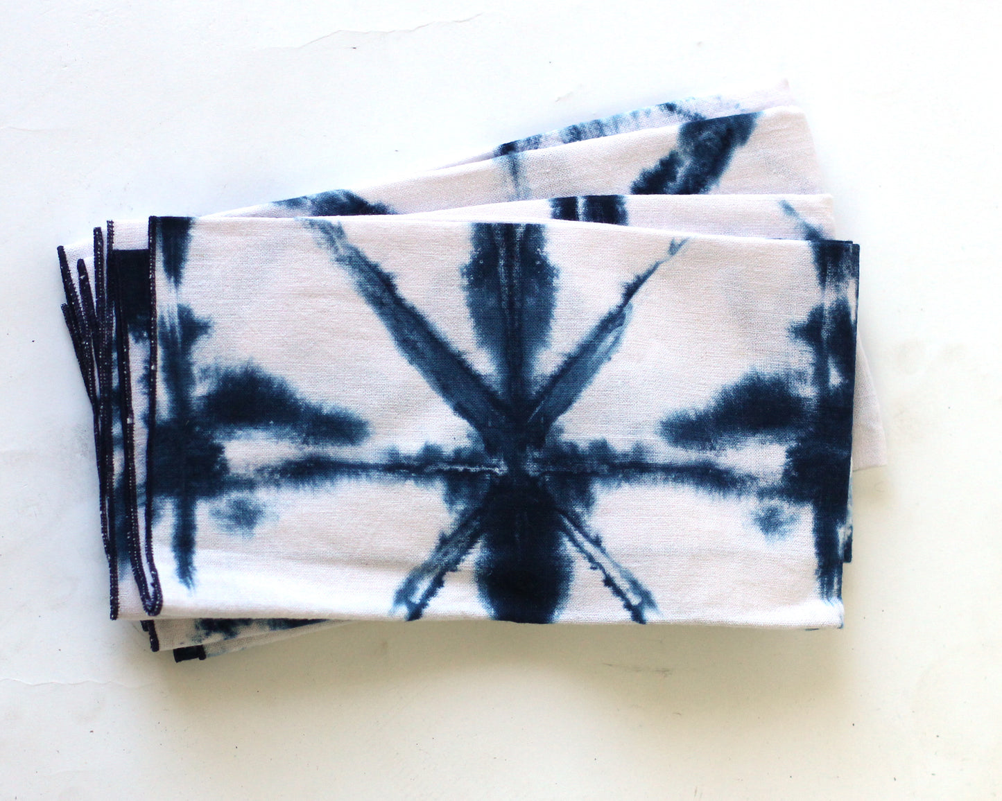 Maka Sea Shibori Napkin Set (4) | Assorted patterns and colors