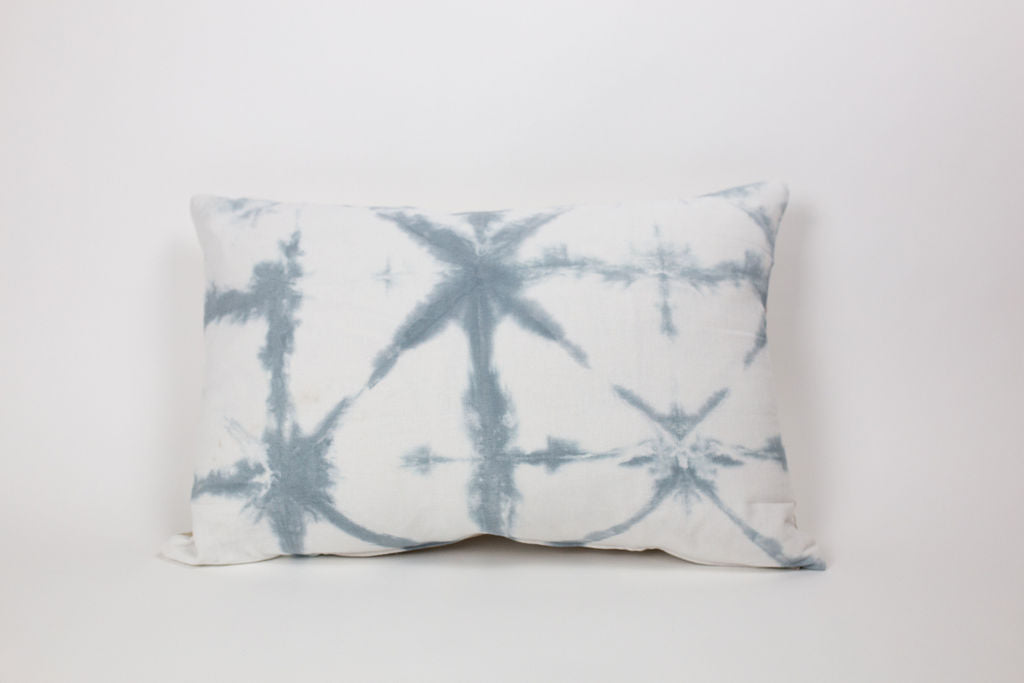 Maka Sea Shibori Rectangle Pillow | Assorted patterns and colors