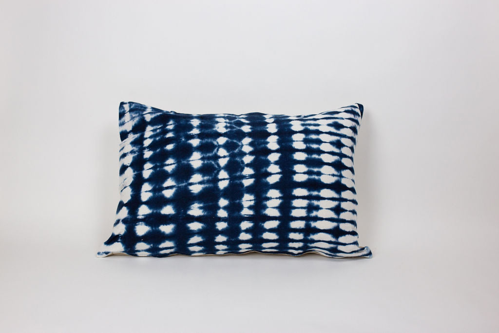 Maka Sea Shibori Rectangle Pillow | Assorted patterns and colors